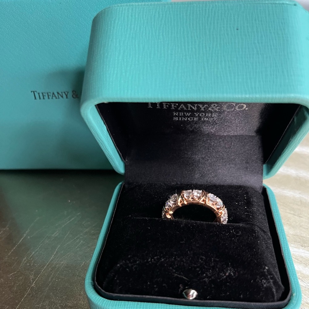 Tiffany rose gold Sixteen Stone Ring